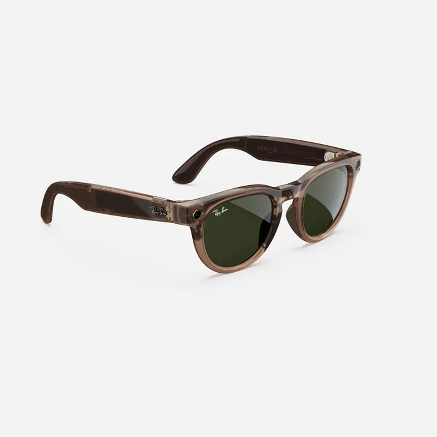 Ray-Ban Meta Headliner "Shiny Warm Stone Transparent"