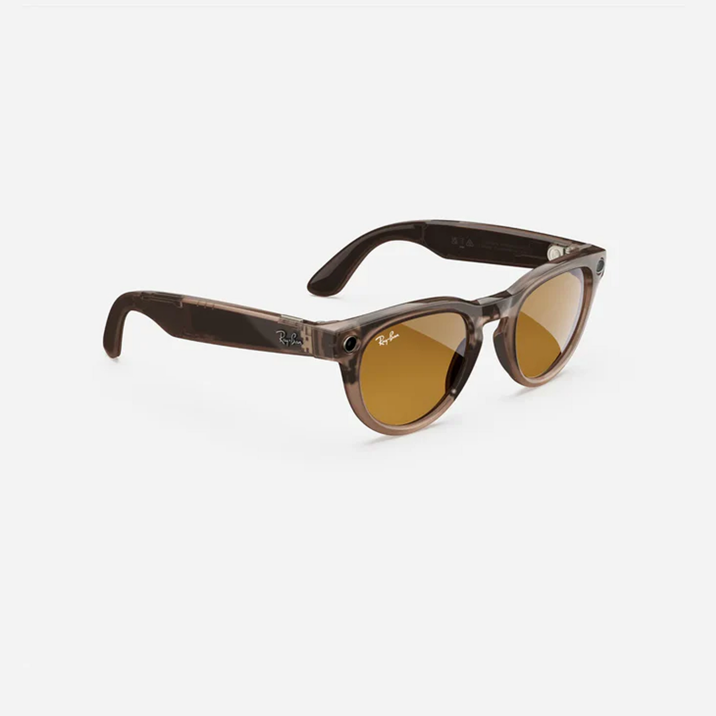 Ray-Ban Meta Headliner "Shiny warm stone yellow transition"