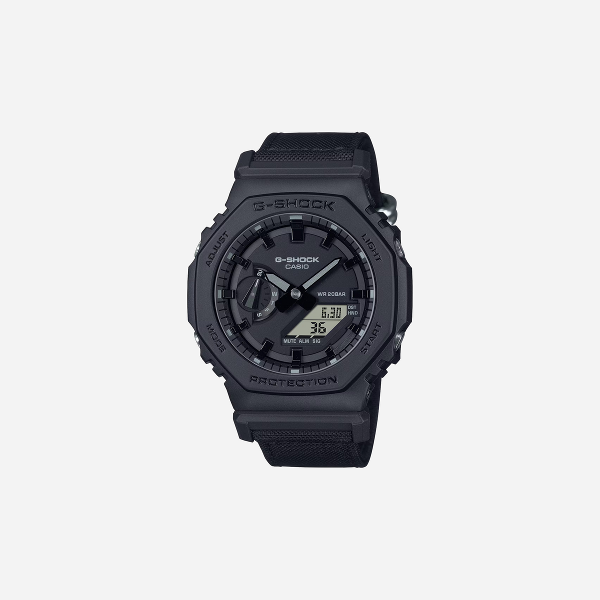Casio G-Shock GA-2100BCE-1A Black Dial Black Resin Strap Watch