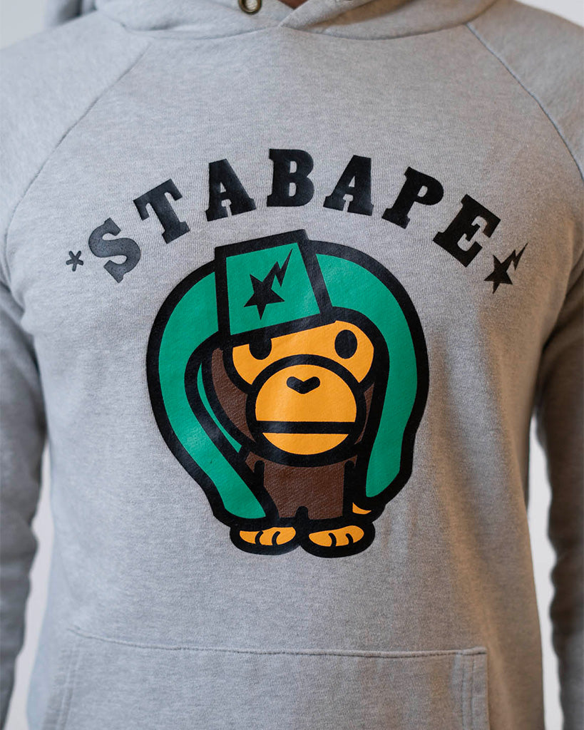 BAPE STA HOODIE (GREY)