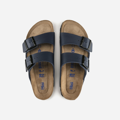 Birkenstock Arizona Soft Footbed Birko-Flor Blue Blue