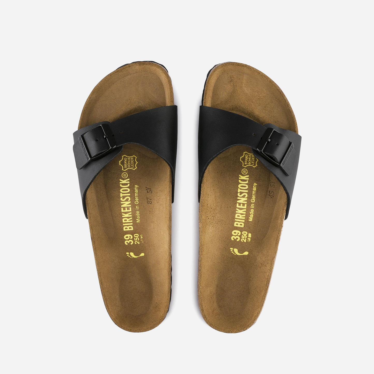 Birkenstock Madrid Birko-Flor Black Black