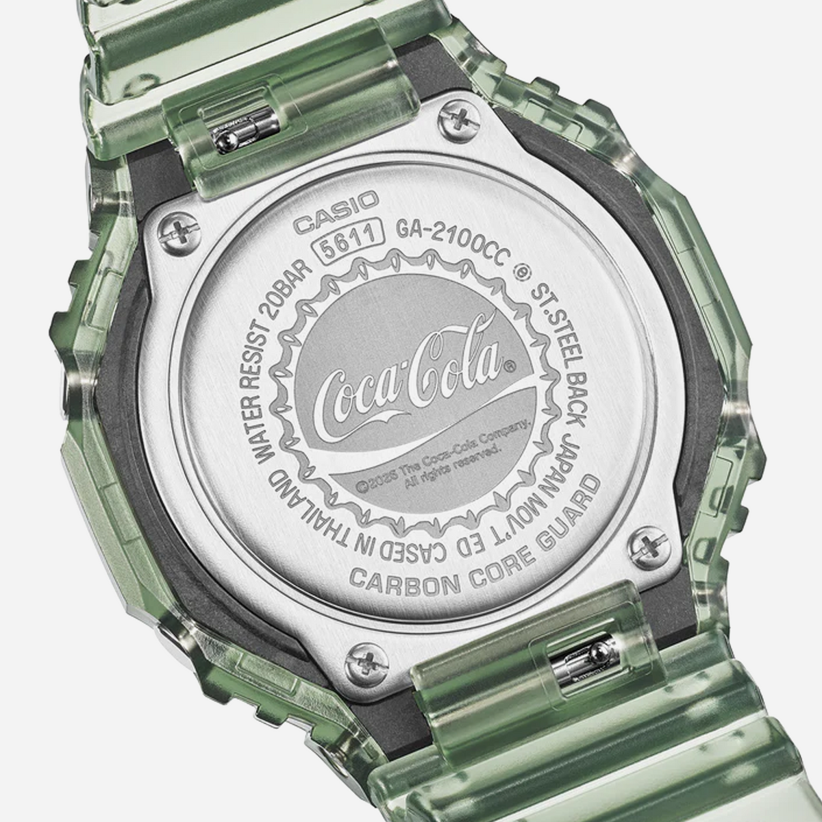 Casio x Coca Cola G-Shock GA-2100CC-3A Analog Digital Watch