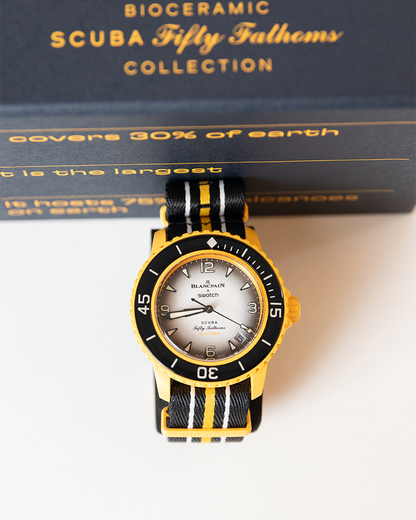 Swatch X Blancpain Pacific Ocean