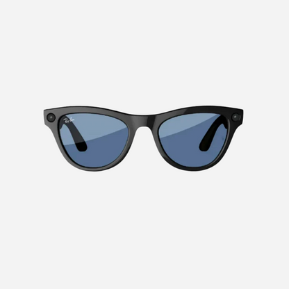 Ray Ban Meta Skyler "Shiny Black Transition Cerulean Blue"