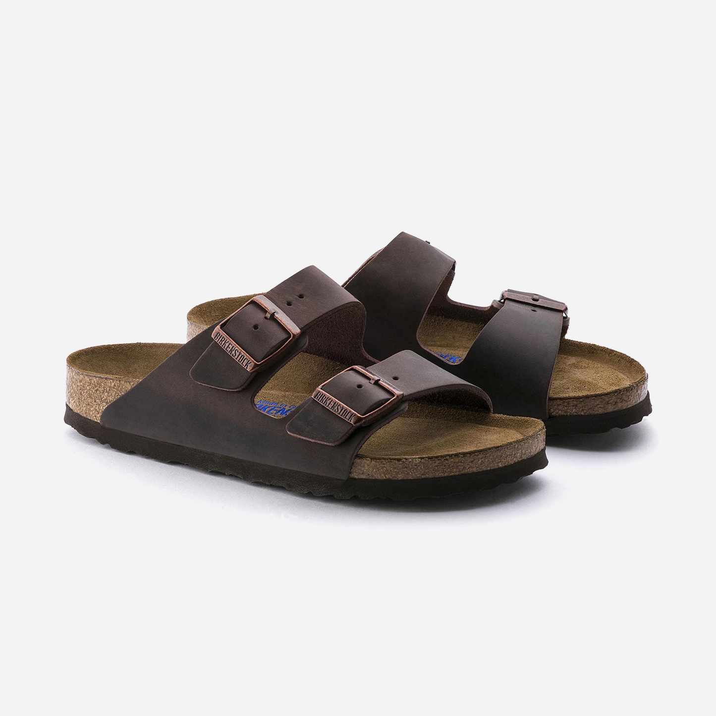 Birkenstock Arizona Soft Footbed Oiled Leather Brown Brown/Habana