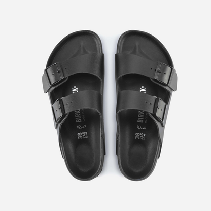 Birkenstock Arizona Natural Leather Black Black