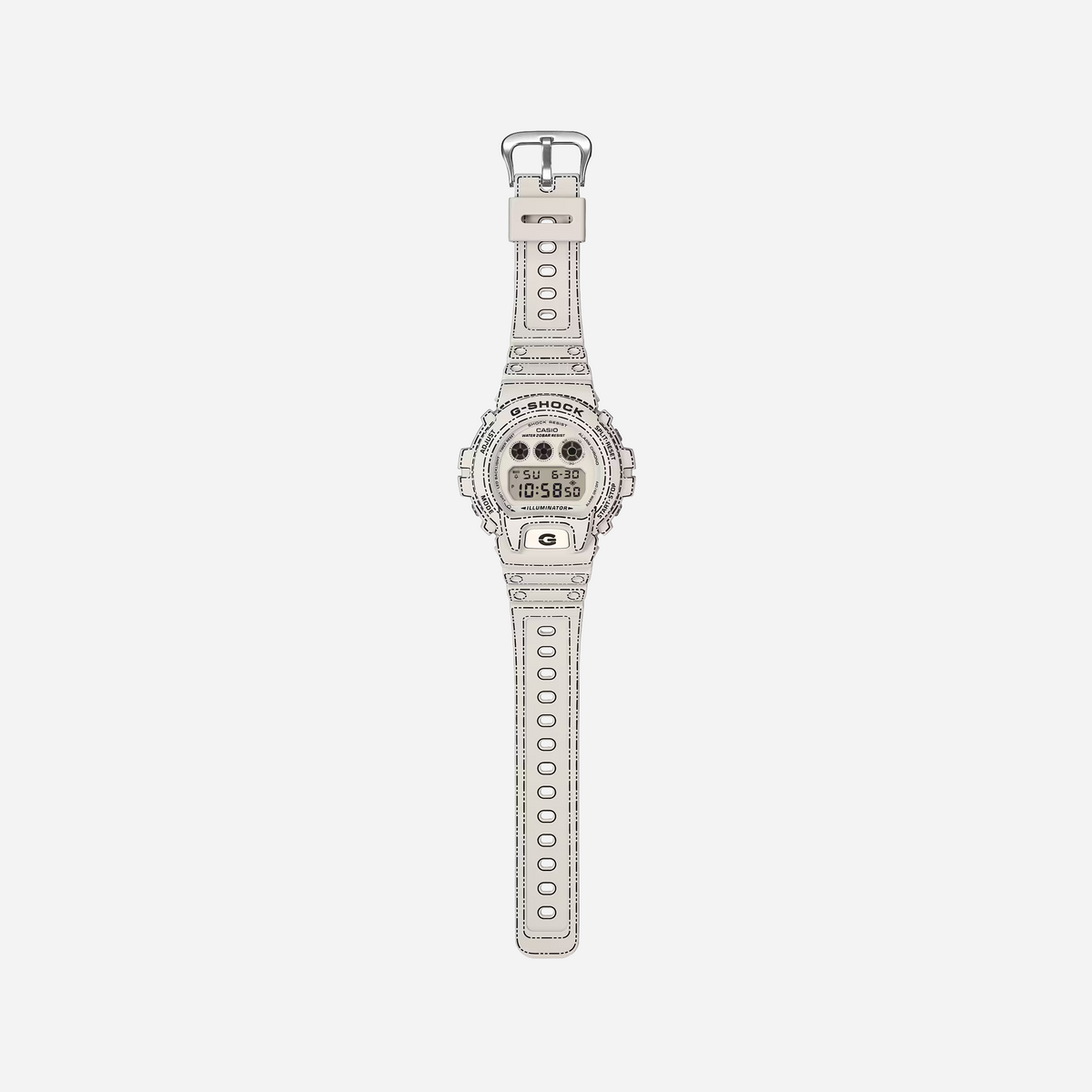 Casio Digital G-Shock 6900 Series DW-6900RGM-5 Origami Inspired (Manga) Bio-based Resin Band Watch