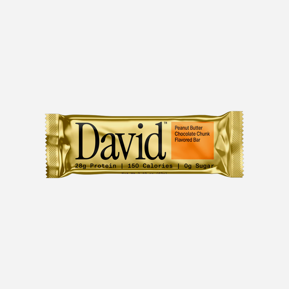 David Protein Gold Peanut Butter Chocolate Chunk (28g Protein)