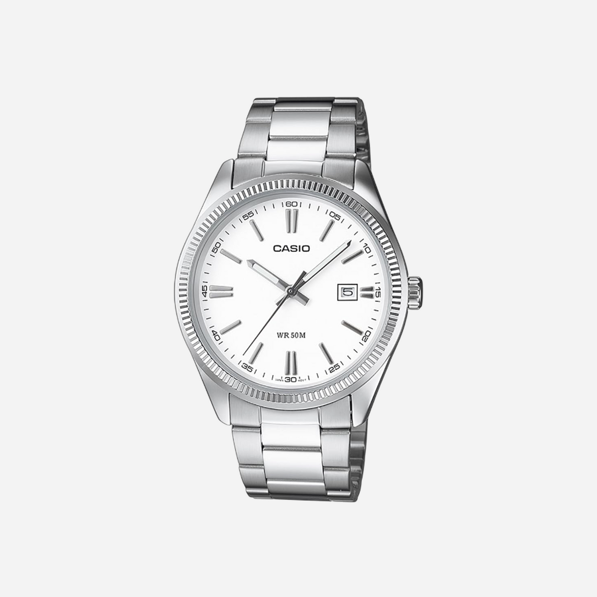 Casio Enticer Men MTP-1302D-7A1VDF Analog White Dial Men (A1539)