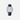 Cartier Santos De Cartier Silver Dial Navy Leather Strap Watch - HPI01687