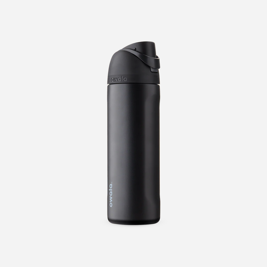 Owala FreeSip 24oz Stainless Steel Water Bottle Very, Very Dark