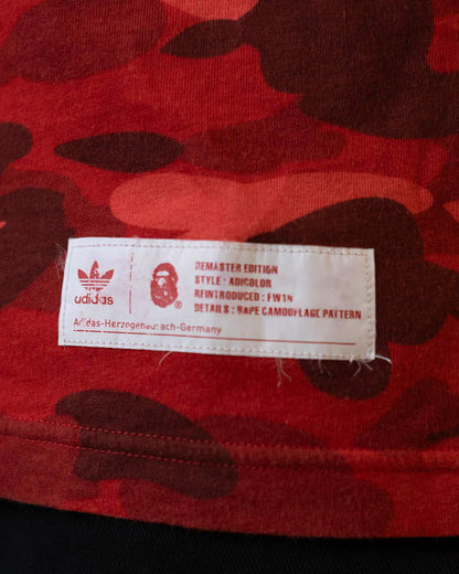 Bape X Adidas Adicolor T-Shirt 'Raw Red"