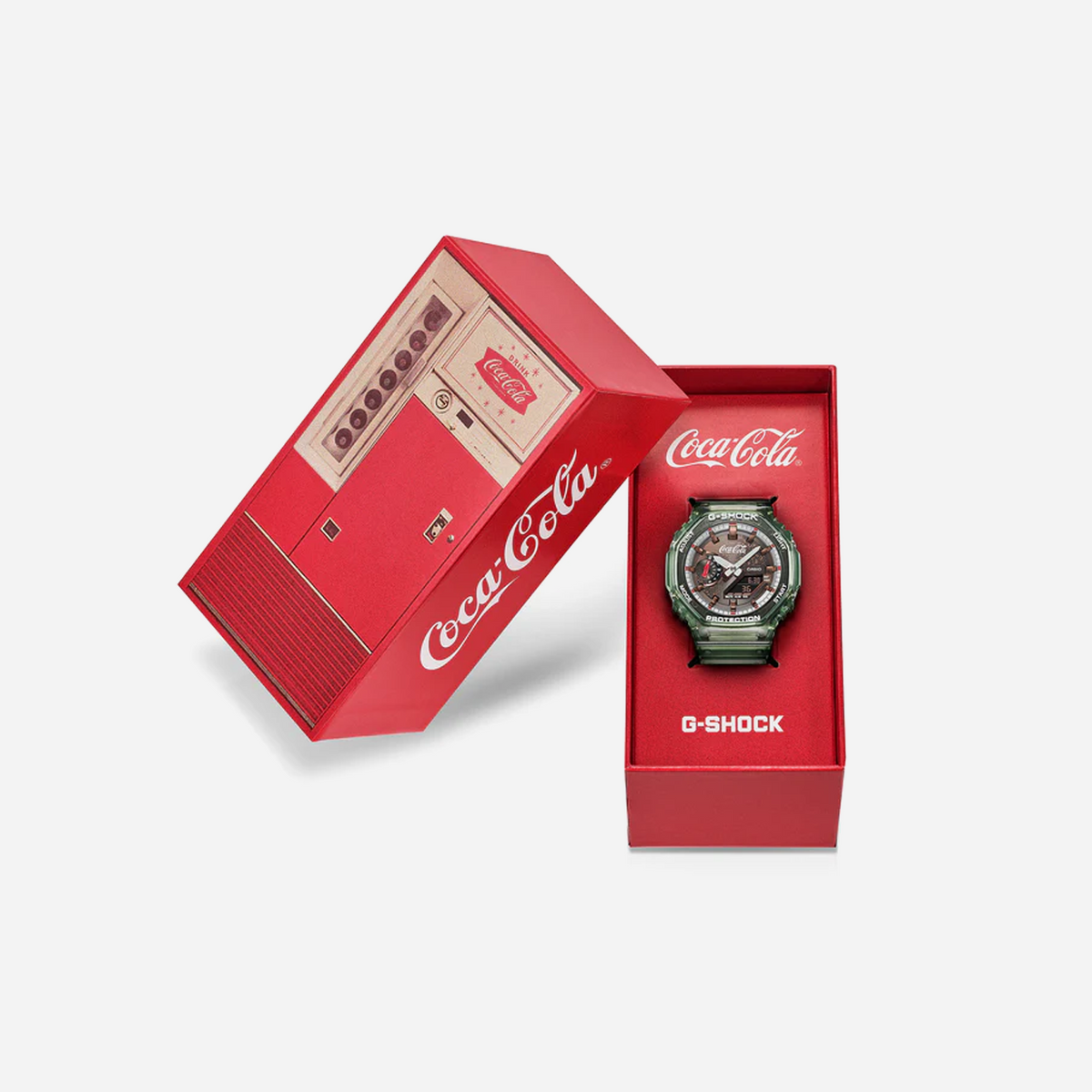 Casio x Coca Cola G-Shock GA-2100CC-3A Analog Digital Watch