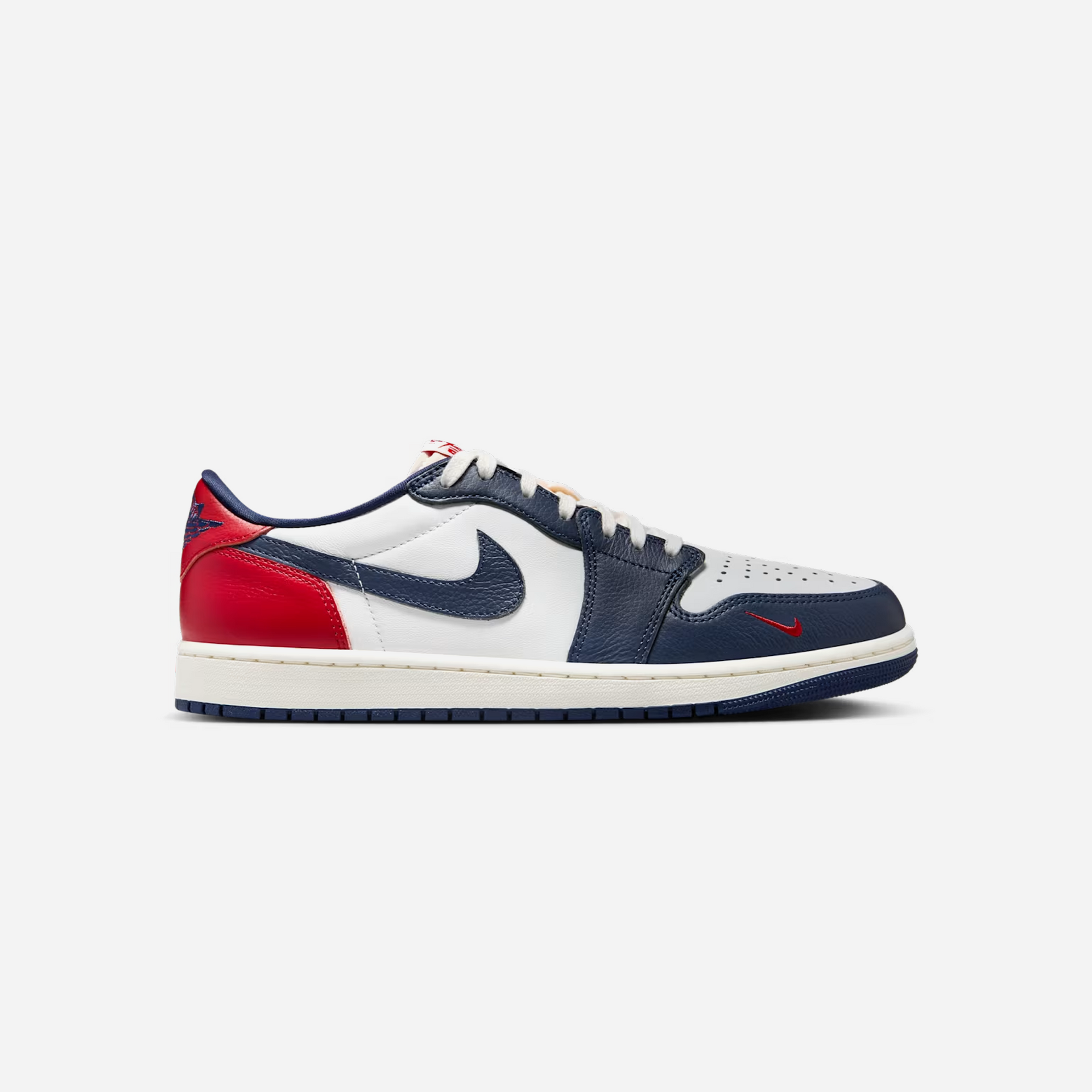 Nike Air Jordan 1 Low OG Gym Red & Midnight Navy Howard University
