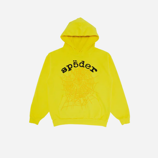 Sp5der Legacy Hoodie Yellow