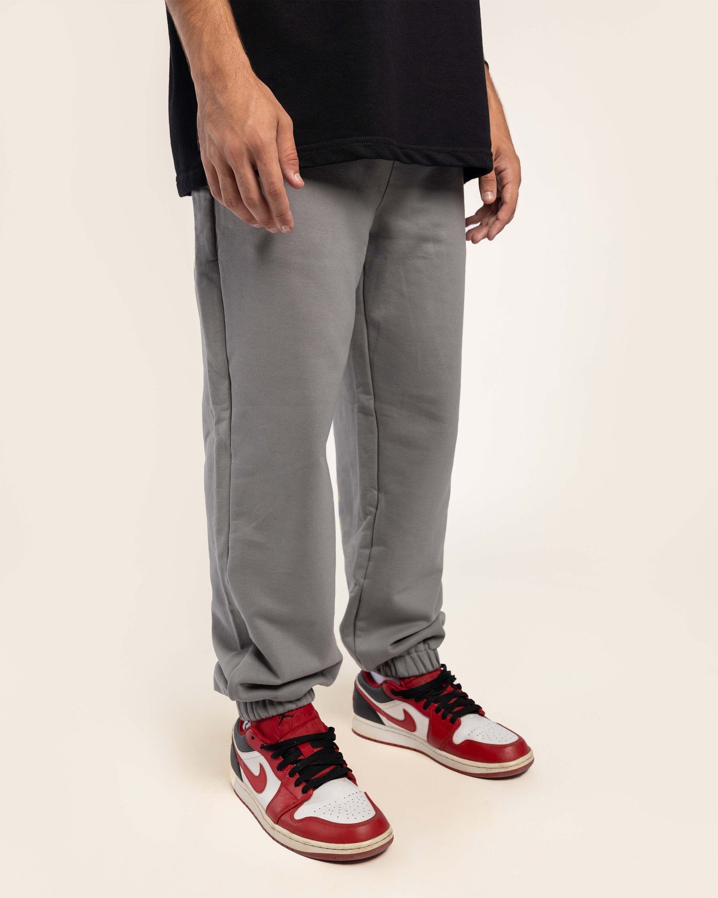 TRACK PANTS 'STEEL GREY'