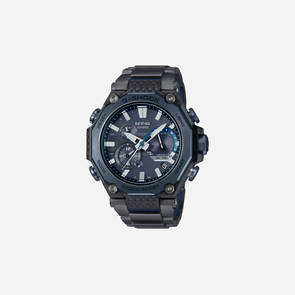 Casio G-Shock MTG-B2000 Series Blue Dial Metal Resin Strap MTG-B2000YBD-2A Watch