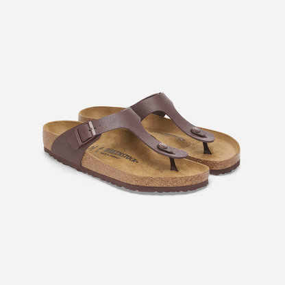 Birkenstock Gizeh Birko-Flor Brown Brown/Roast