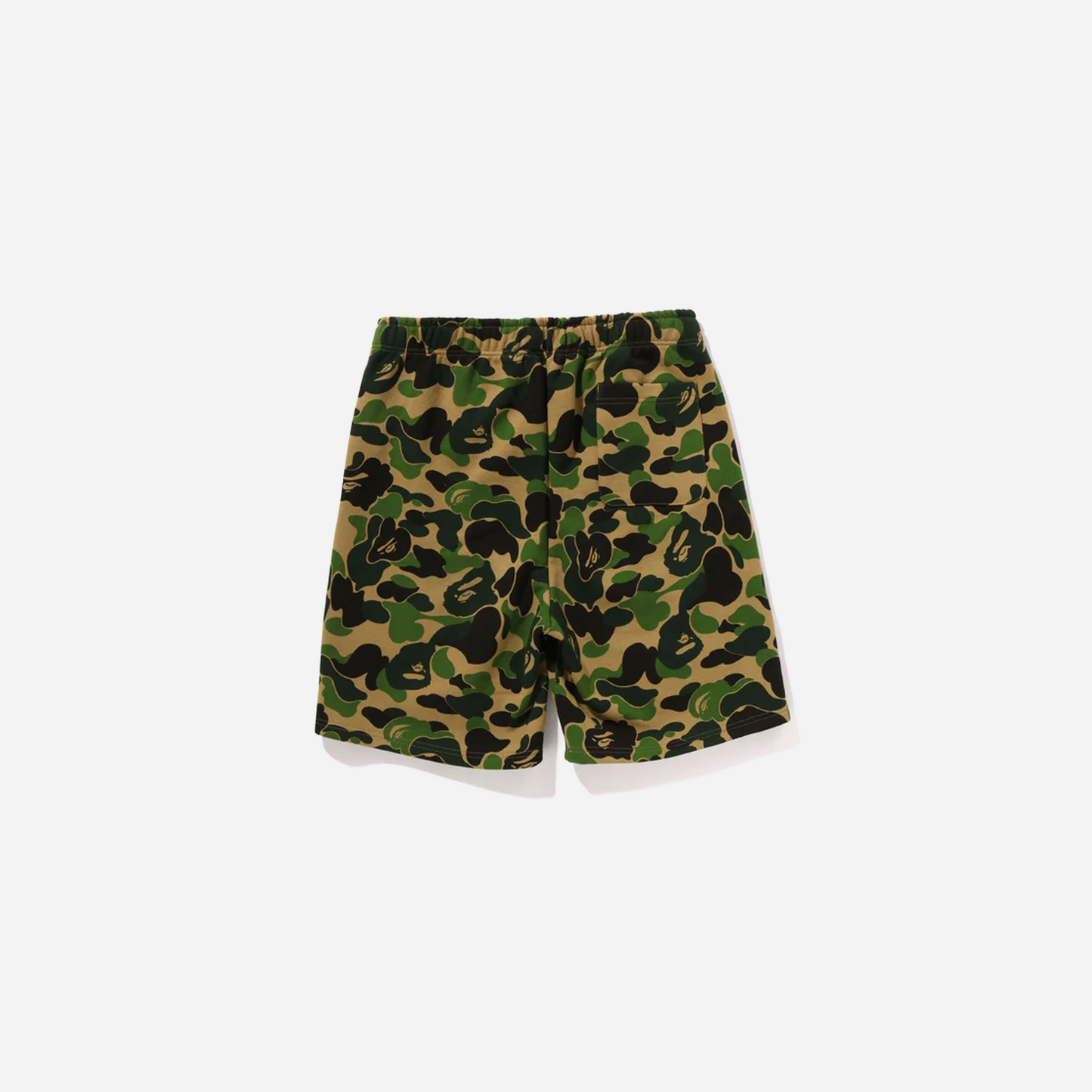 Bape Mens Camo Shark Sweat Shorts