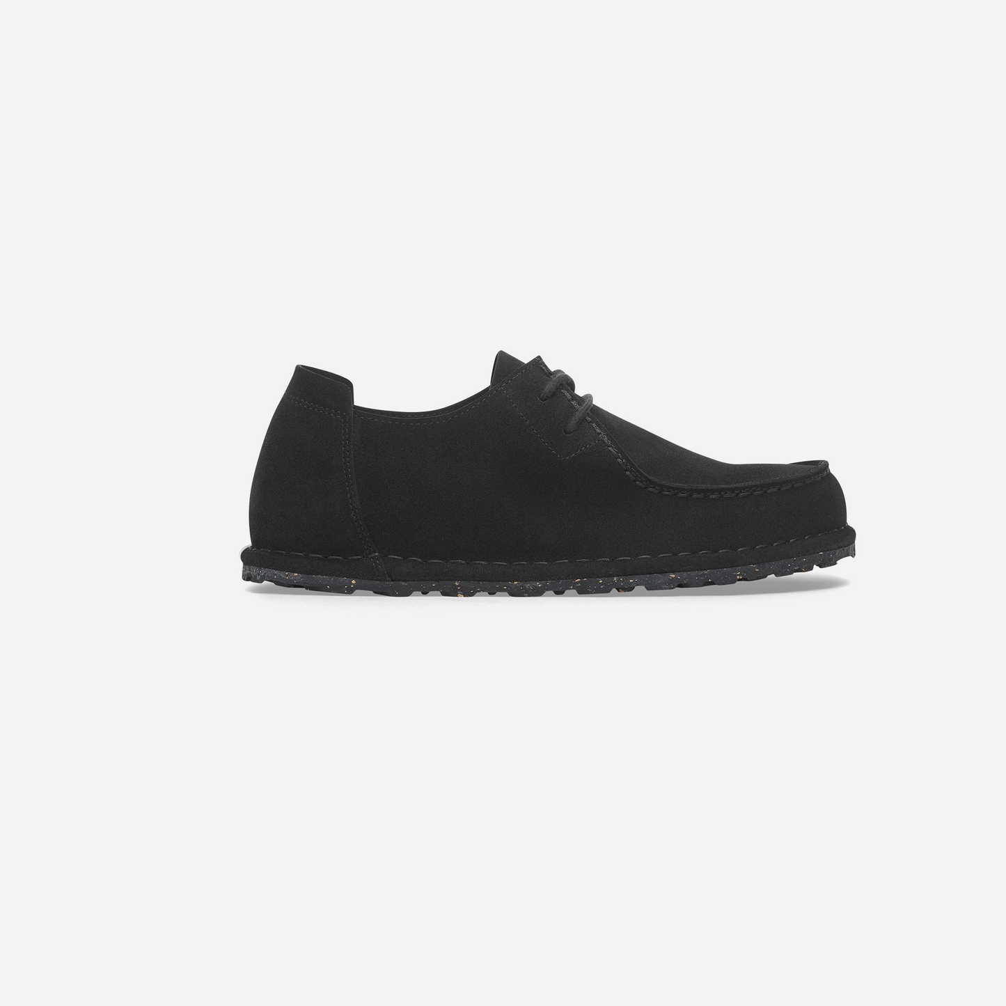 Birkenstock UTTI LACE Suede Leather BLACK BLACK