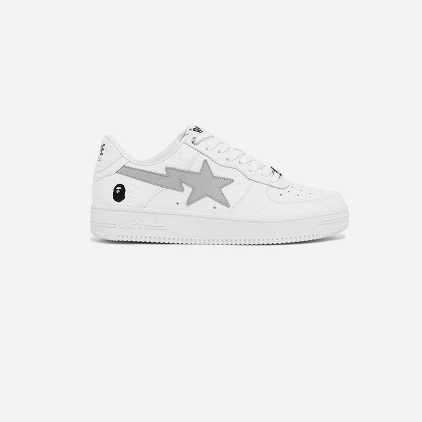 Bape Womens STA #3 White Shoes