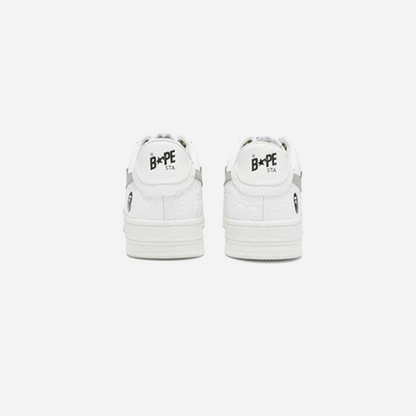 Bape Womens STA #3 White Shoes