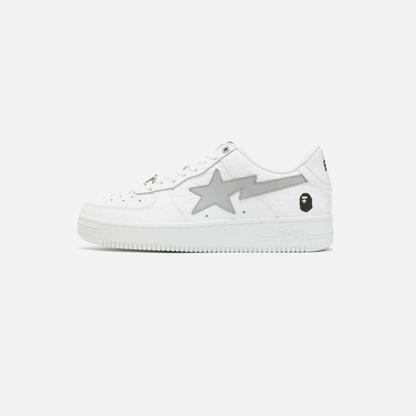 Bape Womens STA #3 White Shoes