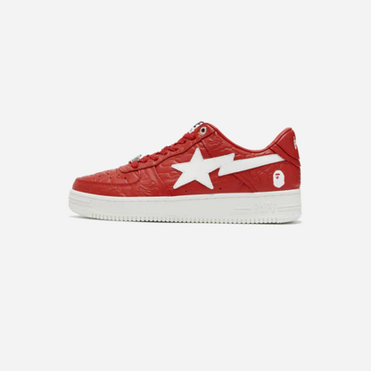 Bape Mens Red STA #3 M1 Shoes