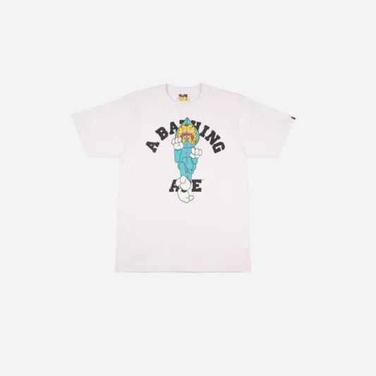 Bape Mens Tiger Milo College Tee