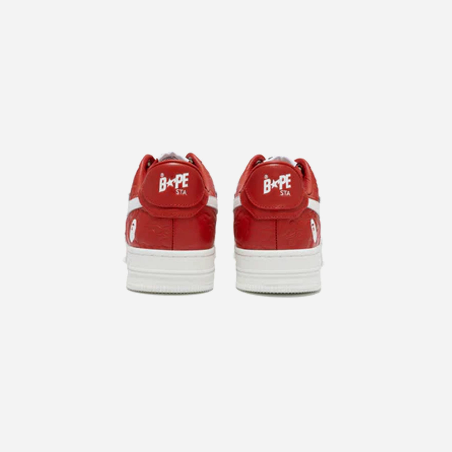 Bape Mens Red STA #3 M1 Shoes