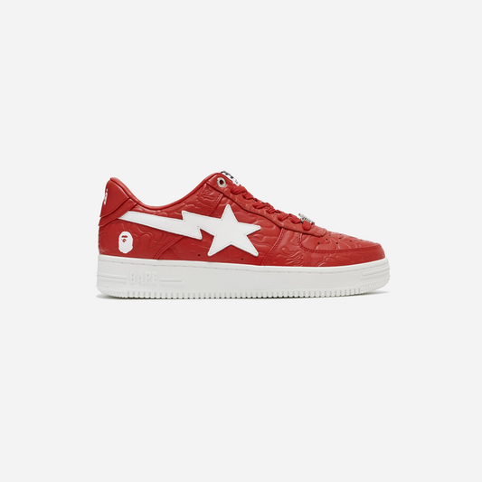 Bape Mens Red STA #3 M1 Shoes