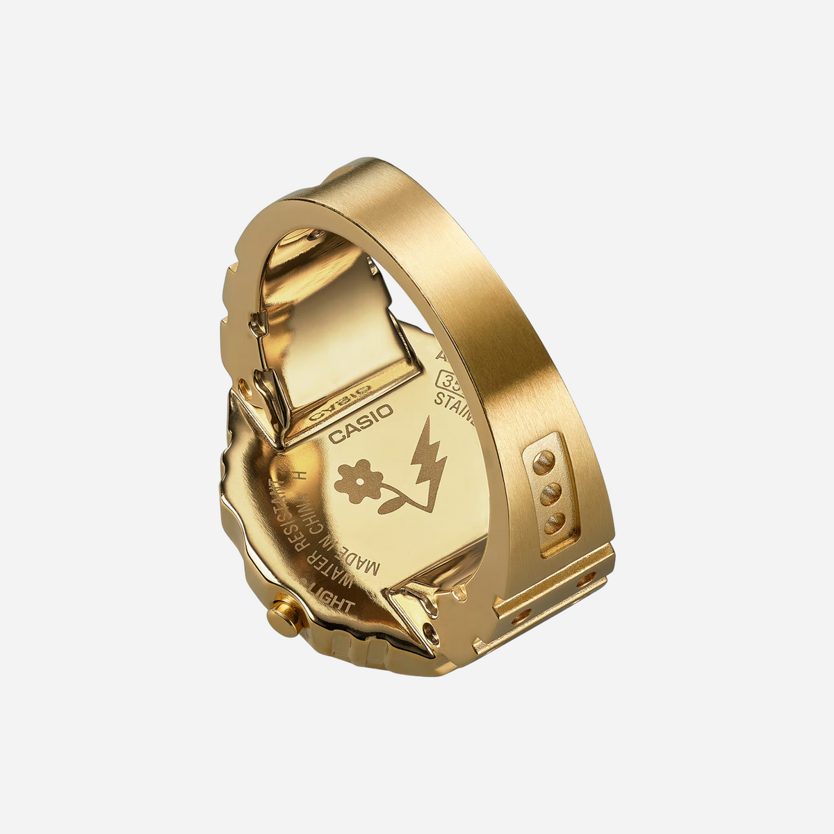 Casio x J Balvin CRW-001JB-9 Gold Ring Watch