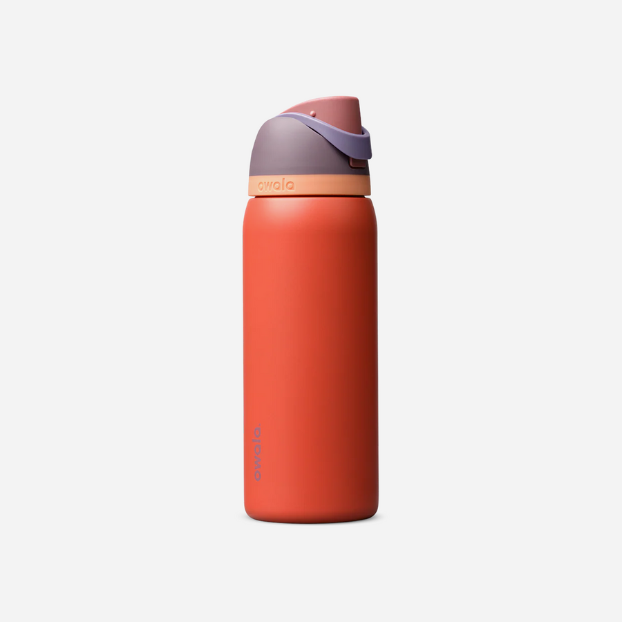 Owala FreeSip 32oz Stainless Steel Water Bottle Terracotta Sunset