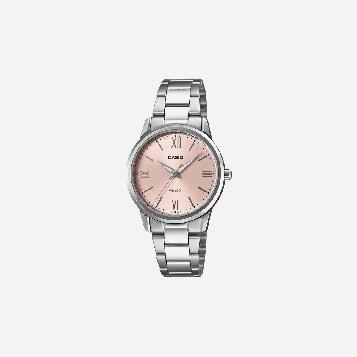 Casio Enticer Analog Pink Dial LTP-1303DD-4AV Stainless Steel Watch