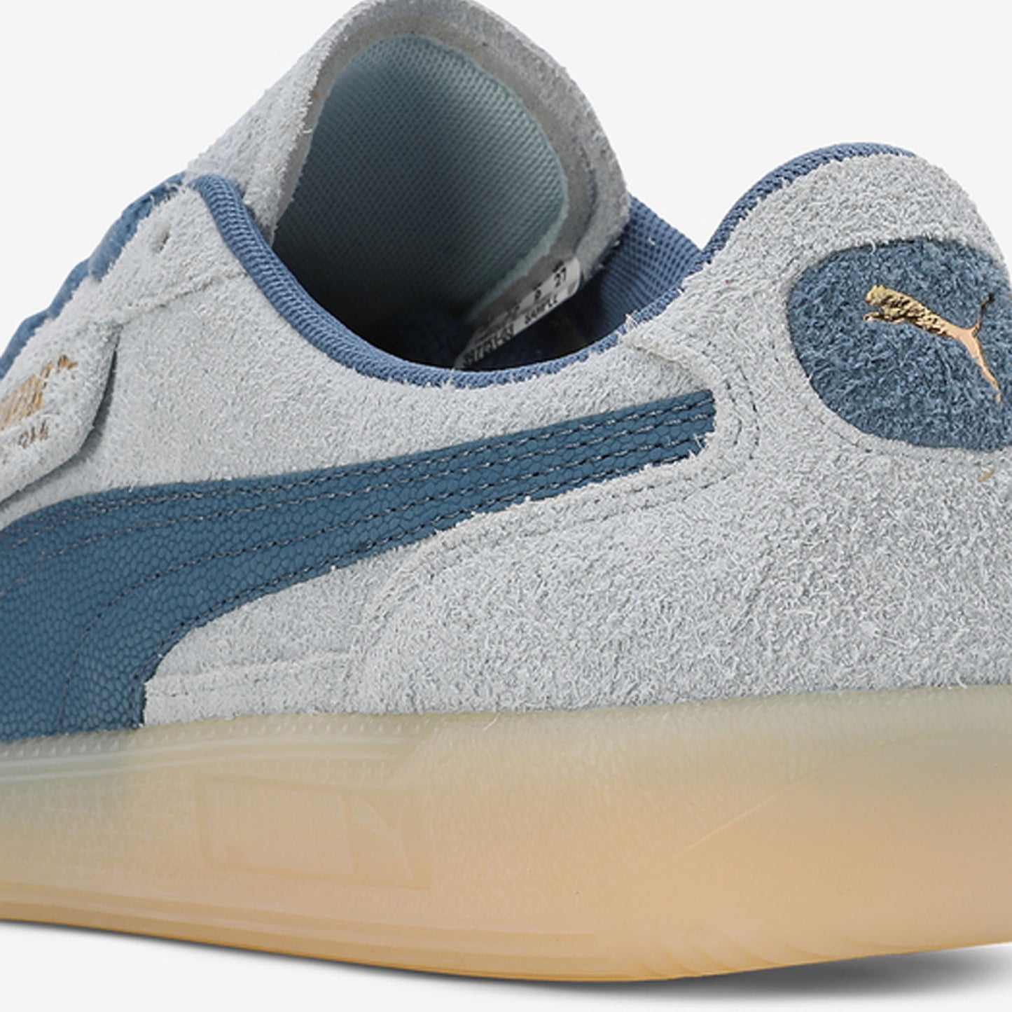 Puma Palermo Hairy Unisex Sneakers Frosted Dew-Blue Horizon