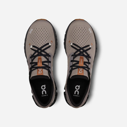 On Running Cloud X 4 Glacier Fog Black