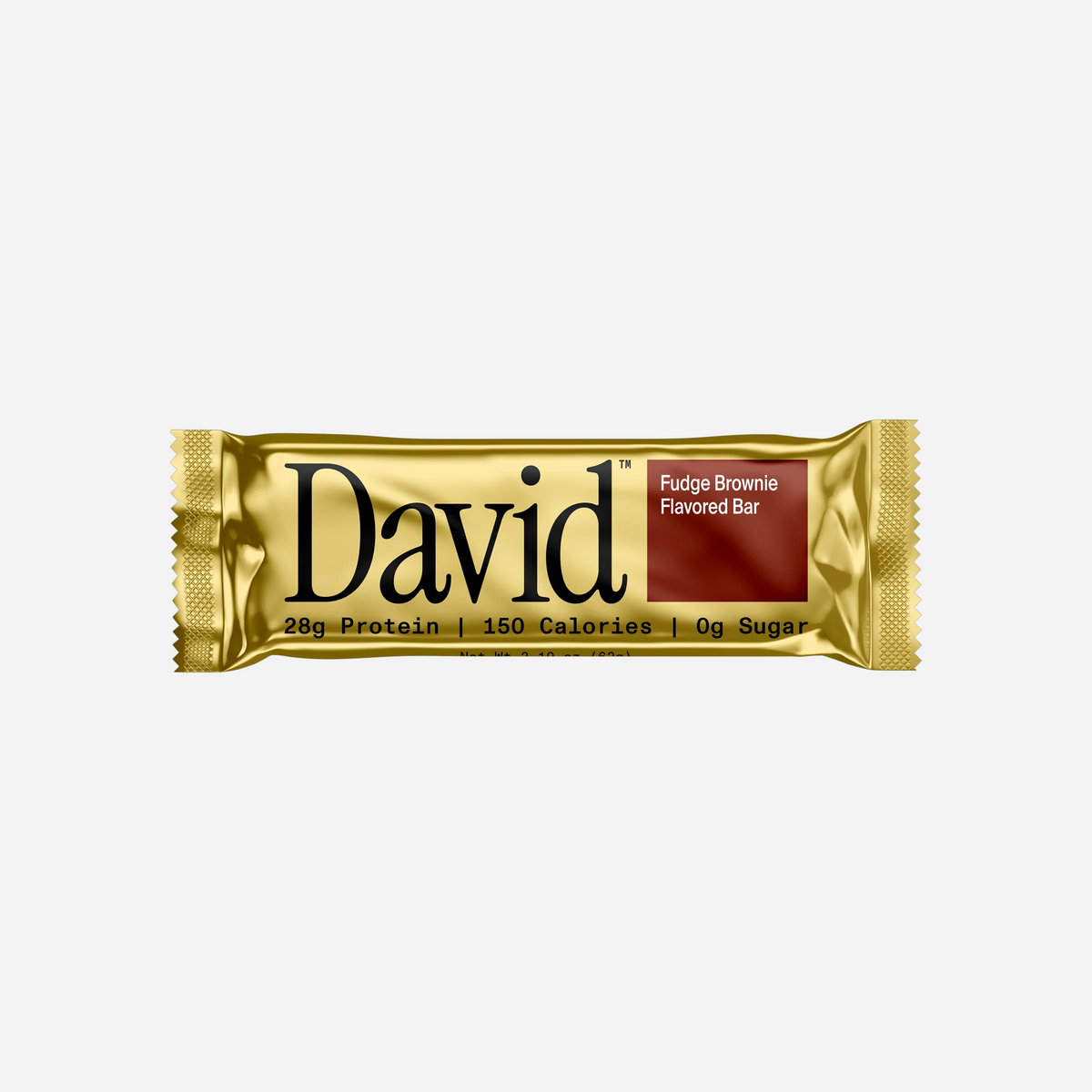 David Protein Gold Fudge Brownie (28g Protein)