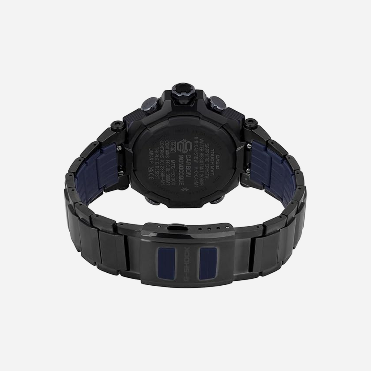 Casio G-Shock MTG-B2000 Series Blue Dial Metal Resin Strap MTG-B2000YBD-2A Watch