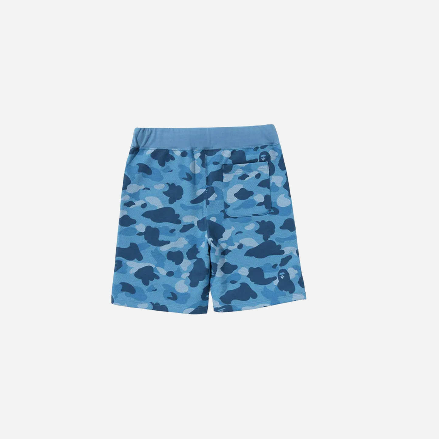 Bape Mens Honeycomb Camo Shark Sweat Shorts