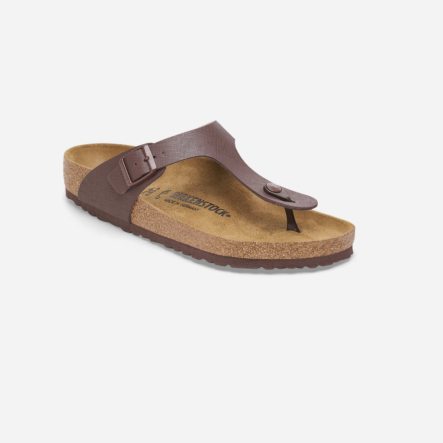 Birkenstock Gizeh Birko-Flor Brown Brown/Roast