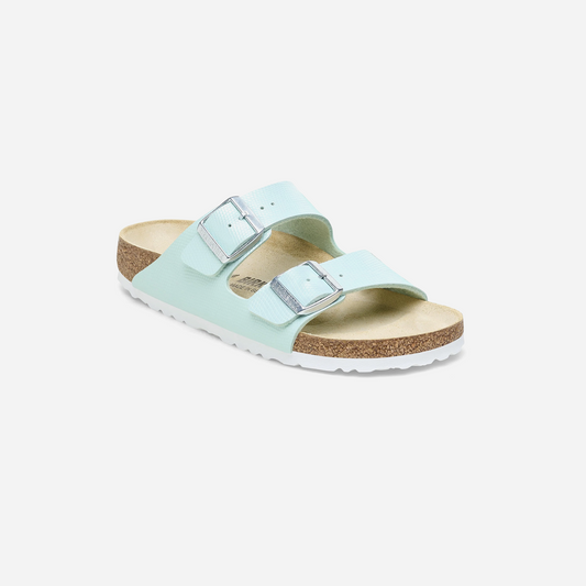 Birkenstock Arizona Birko-Flor Embossed Green Green/BF Shiny Lizard Surf Green