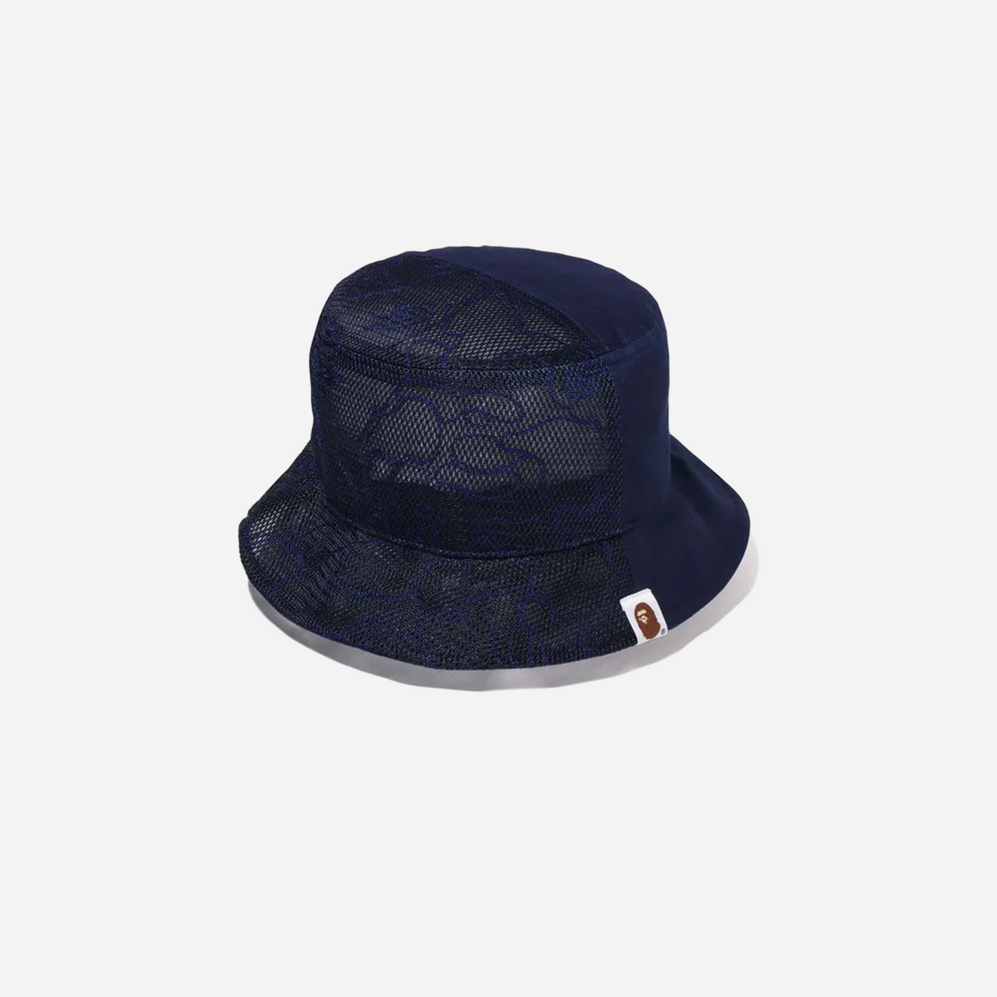 Bape Mens Half Mesh Bucket Hat