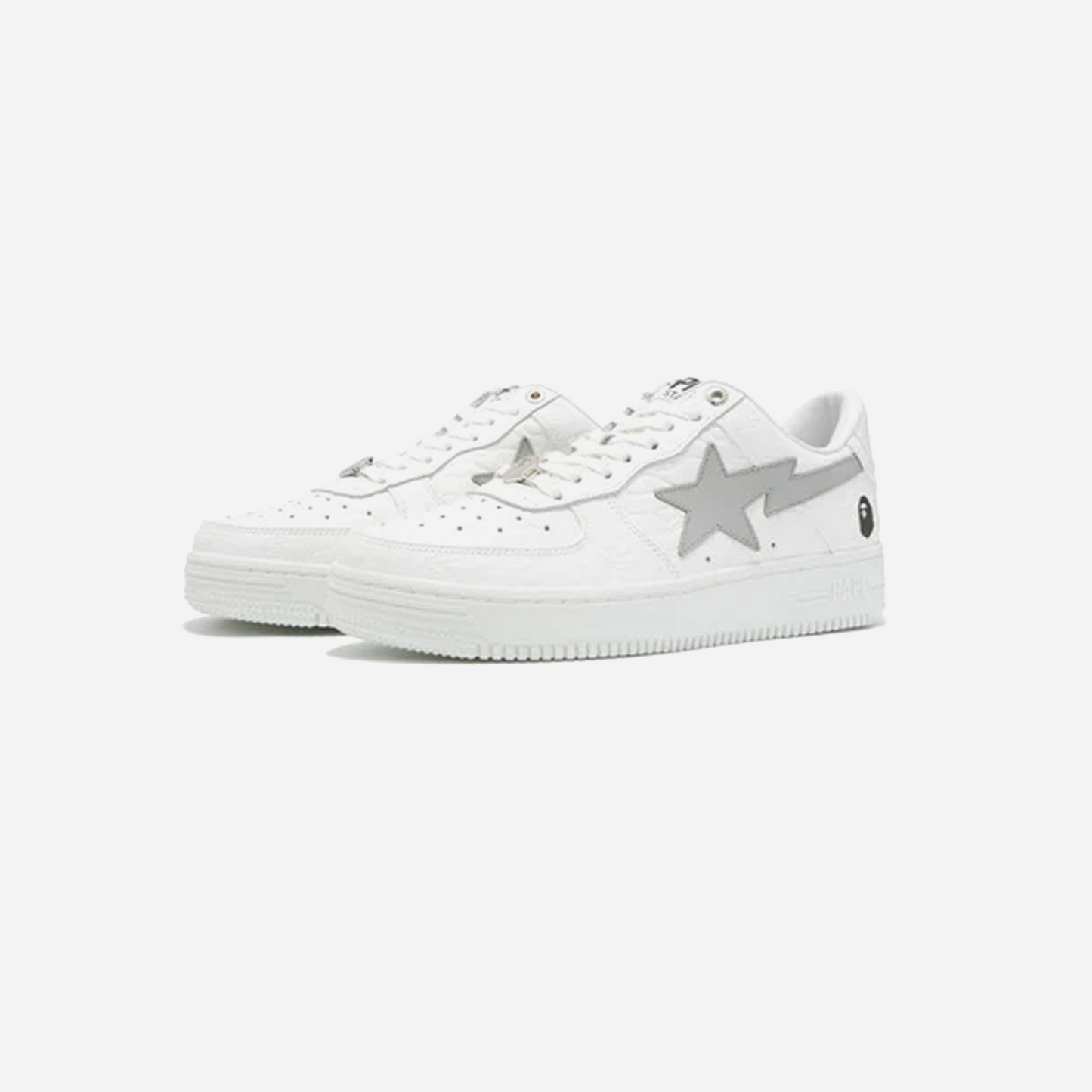 Bape Mens White STA #3 M1 Shoes