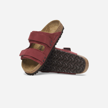 Birkenstock Uji Nubuck Leather / Suede Red Zinfandel