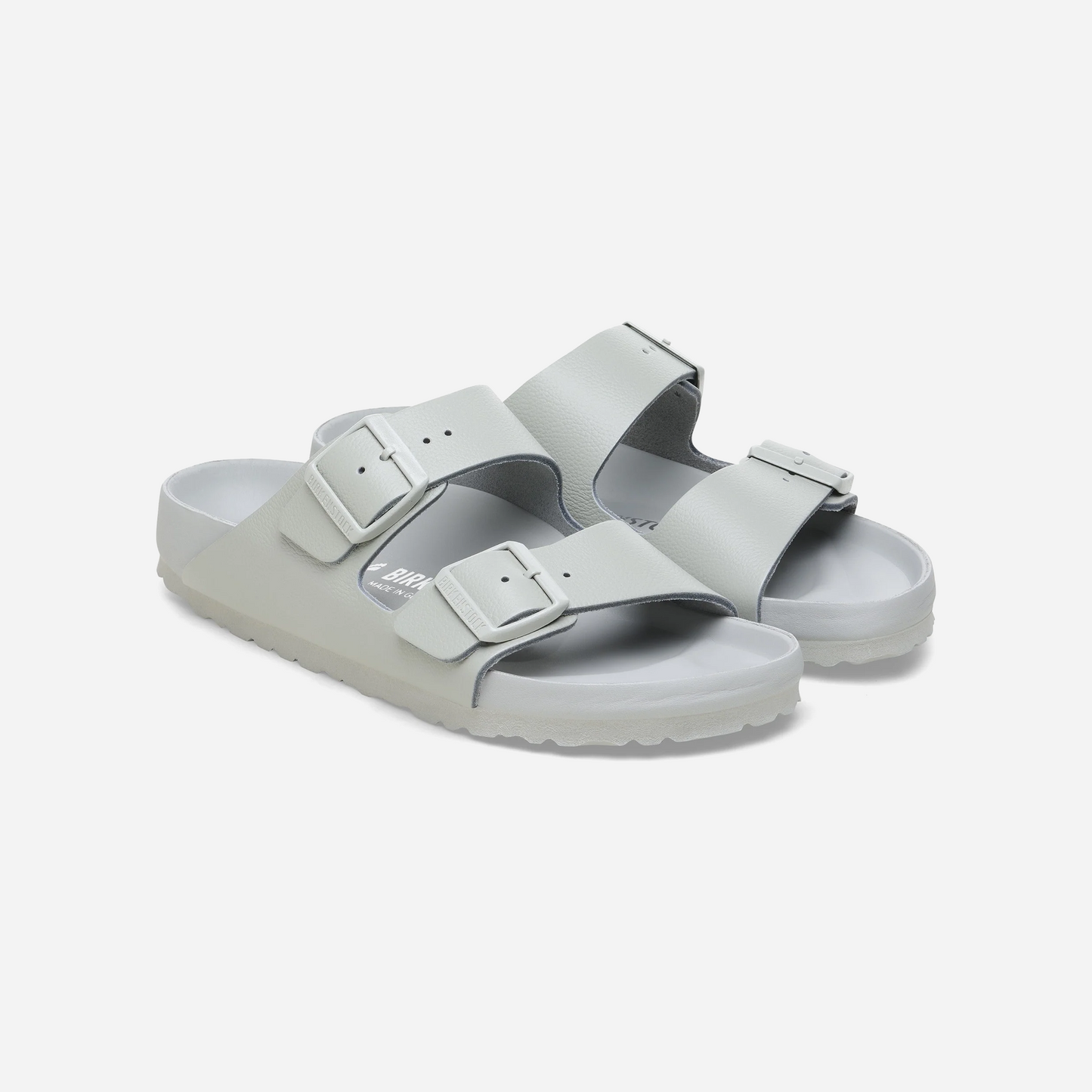 Birkenstock Arizona Natural Leather Gray Gray/Mineral Gray