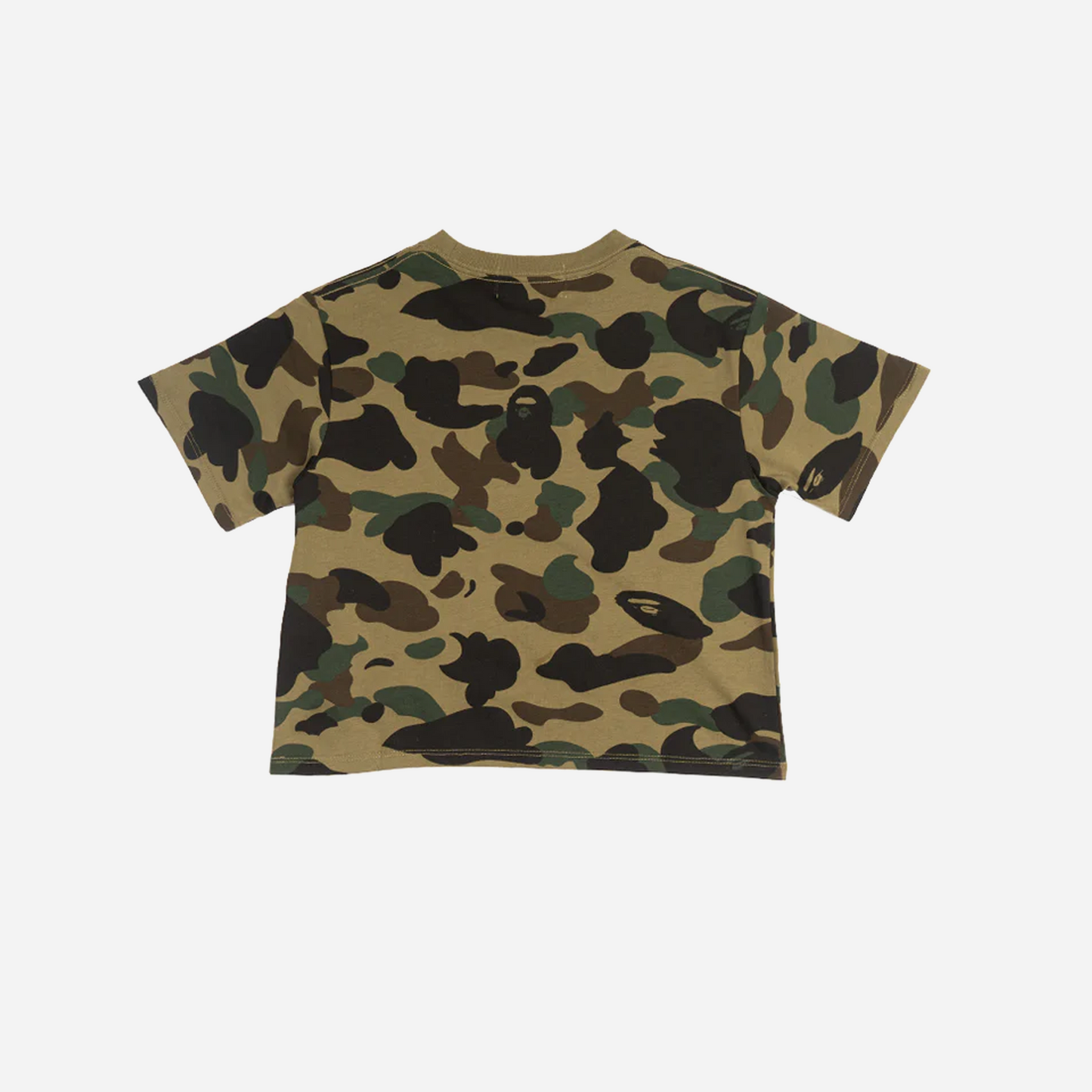 Bape Womens 1st Camo Cropped Tee