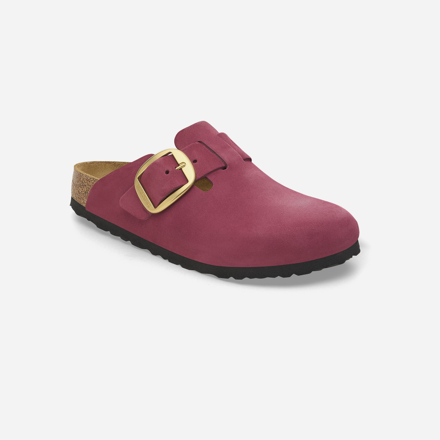 Birkenstock Boston Big Buckle Nubuk Leather Violet Violet/Berry Crush