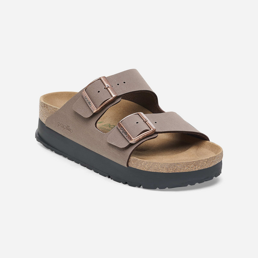 Birkenstock Arizona Flex Platform Birko-Flor Brown Brown/Mocha