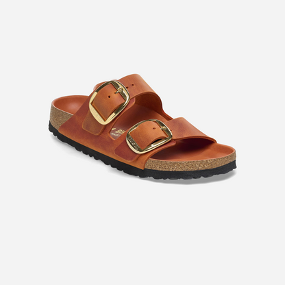 Birkenstock Arizona Big Buckle Oiled Leather Orange Orange/Burnt Orange